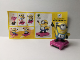 Kinder : MPG DV603  Minions - The Rise Of Gru 2020 - Disco Stuart + BPZ - Aufstellfiguren