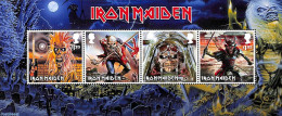 Great Britain 2023 Iron Maiden S/s, Mint NH, Performance Art - Music - Popular Music - Neufs