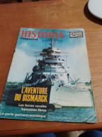 153 //  HISTORIA MAGAZINE / L'AVENTURE DU BISMARCK / LES FORCES NAVALES FRANCAISES LIBRES  / - Histoire