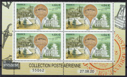 FRANCE 2020 - PA 84a - BLOC DE 4 COIN DATE Du 27/08/20 - Ballons Montés - Neuf ** - 1960-.... Mint/hinged