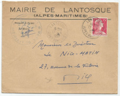 MAIRIE DE LANTOSQUE (1957) - Lantosque