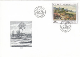 FDC CZECH REPUBLIC 495 - FDC