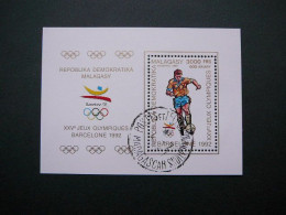 Olympic Games - Summer 1992: Barcelona Football # Madagaskar # 1991 Used #1240  Malagasy - Zomer 1992: Barcelona