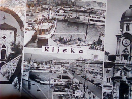 CROAZIA RIJEKA VUES PORT NAVE  N1960 JV5745 - Croatia