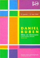 Carte Postale édition "Carte à Pub" - Daniel Buren - Mise En Demeures - Institut D'art Contemporain, Villeurbanne - Sculture