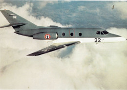 Poster De L'avion Mystère-Falcon 10 De La Marine Nationale Française - Aviazione