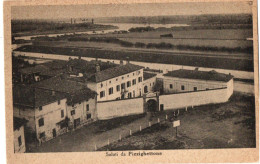 SALUTI DA PIZZIGHETTONE - RECLUSORIO MILITARE - F.P. - Cremona