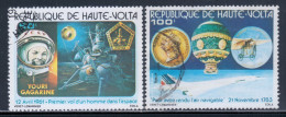 Upper Volta 1978 Mi# 723, 725 Used - Short Set - Space Conquest - Afrika