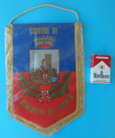 COMUNE DI SAN BENEDETTO DEL TRONTO Italy Vintage Pennant VERY LARGE SIZE IN ORIGINAL PACKGAGING Italia Gagliardetto Flag - Sonstige & Ohne Zuordnung