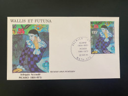 Enveloppe 1er Jour "Pablo Picasso - Arlequin Accoudé" 22/10/1981 - PA111 - Wallis Et Futuna - FDC