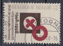 Le Droit De Vote Des Femmes 1998 Cachet Bastogne - Used Stamps