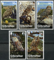 GIBRALTAR - 2020 - SET OF 5 STAMPS MNH ** - Owls - Gibraltar