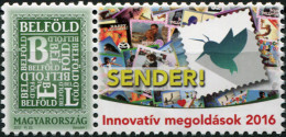 HUNGARY - 2016 - BLOCK MNH ** - Innovative Solutions - Sender! - Unused Stamps