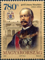 HUNGARY - 2022 - STAMP MNH ** - Count Menyhert Lonyay, Politician - Neufs