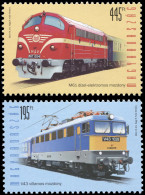 HUNGARY - 2013 - SET OF 2 STAMPS MNH ** - Locomotives V43 And M61 - Nuevos