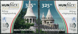 HUNGARY - 2022 - SET MNH ** - HUNFILEX 2022: Fisherman's Bastion - Nuovi