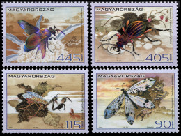 HUNGARY - 2014 - SET OF 4 STAMPS MNH ** - Fauna Of Hungary - Insects - Neufs