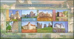 HUNGARY - 2021 - SOUVENIR SHEET MNH ** - Castles In Hungary - Nuovi