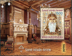 HUNGARY - 2023 - SOUVENIR SHEET MNH ** - Saint Stephen's Hall, Budapest - Ungebraucht