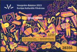 HUNGARY - 2023 - SOUVENIR SHEET MNH ** - European Capital Of Culture - Veszprem - Nuevos