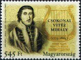 HUNGARY - 2023 - STAMP MNH ** - Mihály Csokonai Vitéz, Poet - Ungebraucht