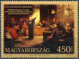 HUNGARY - 2018 - STAMP MNH ** - 450th Anniversary Of The Edict Of Torda - Nuovi