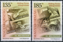 HUNGARY - 2020 - SET OF 2 STAMPS MNH ** - 150th Birthday Of Ferenc Helbing - Ungebraucht