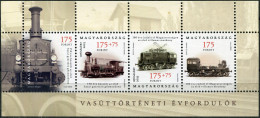 HUNGARY - 2023 - SOUVENIR SHEET MNH ** - Railway History Anniversaries - Neufs