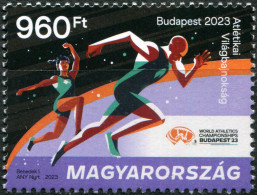 HUNGARY - 2023 - STAMP MNH ** - World Athletics Championships, Budapest - Nuovi