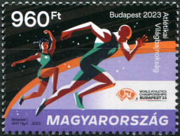 HUNGARY - 2023 - STAMP MNH ** - World Athletics Championships, Budapest - Nuevos