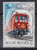 1969 Journée Du Timbre Train Cachet Deinze - Oblitérés