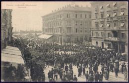 CROATIA - HRVATSKA - FIUME  RIJEKA - PIAZZA ADAMICH + MUSIC ORCHESTRA - Edit Reincke  1633- 1908 - Croatia