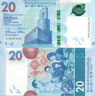 Hong Kong / 20 Dollars / 2018 / P-348(a) / UNC - Hongkong