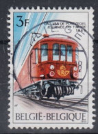 1969 Journée Du Timbre Train Cachet Liege - Usados