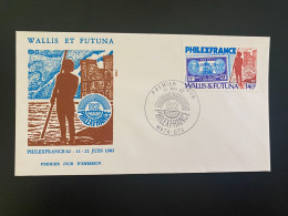 Enveloppe 1er Jour "Philexfrance 82" 12/05/1982 - 285 - Wallis Et Futuna - FDC