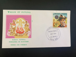 Enveloppe 1er Jour "Scoutisme - Lord Baden Powell" 21/06/1982 - 290 - Wallis Et Futuna - FDC