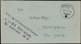 603944 | Seltener Feldpostbrief Aus Dem Kriegsgefangenenlager POW Stalag 9A  | Ziegenhain (O - 6901), -, - - Correos De Prisioneros De Guerra