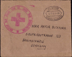 603943 | Brief Der British Red Cross And St. John War Organisation, Rotes Kreuz | Vlotho (W 4973) - Emisiones De Necesidad Zona Americana