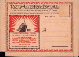 603939 | Busta Lettera Postale, Werbeumschlag BNP Ohne Marke, Schreibmaschine, Schifffahrt, Italia  | - Reclame