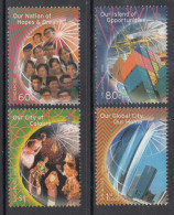 2006 Singapore National Day Shipping Ports Complete Set Of 4 MNH - Singapur (1959-...)