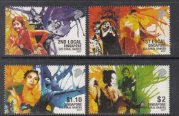 2006 Singapore Cultural Dances Complete Set Of 4 MNH - Singapore (1959-...)