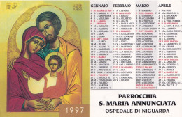 Calendarietto - Parrocchia S.maria Annunciata - Ospedale Di Niguarda - Anno 1997 - Kleinformat : 1991-00