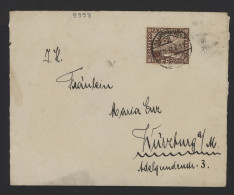 Saargebiet 1922 Saarbrucken Cover To Wurzburg__(9998) - Lettres & Documents