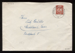 Saar 1952 Wiebelskirchen Cover To Mellach__(8827) - Lettres & Documents