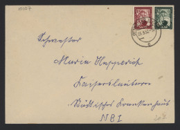 Saar 1952 Ottweiler Cover__(10107) - Lettres & Documents