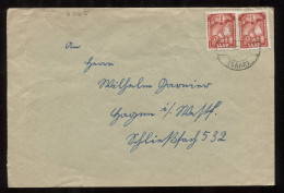 Saar 1950's Saar Cover__(8365) - Briefe U. Dokumente