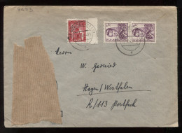 Saar 1949 St.Wendel Cover To Hagen__(8693) - Cartas & Documentos