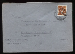 Saar 1948 Saarbrucken Cover__(8961) - Lettres & Documents