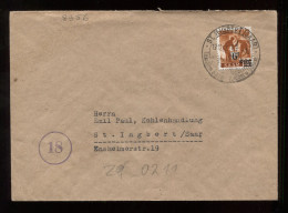 Saar 1947 St.Ingbert Cover__(8956) - Cartas & Documentos