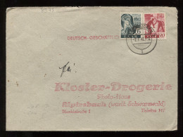 Saar 1947 Saarbrucken 3 Cover To Alpirsbach__(8973) - Brieven En Documenten